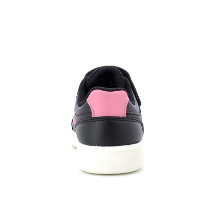 J NEW EMBERLIX GIRL SNEAKERS 28-35 - Black Fuchsia