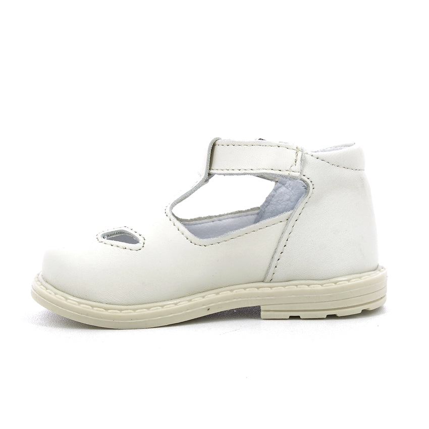 Scarpe con occhielli bambini - Vitello Beige
