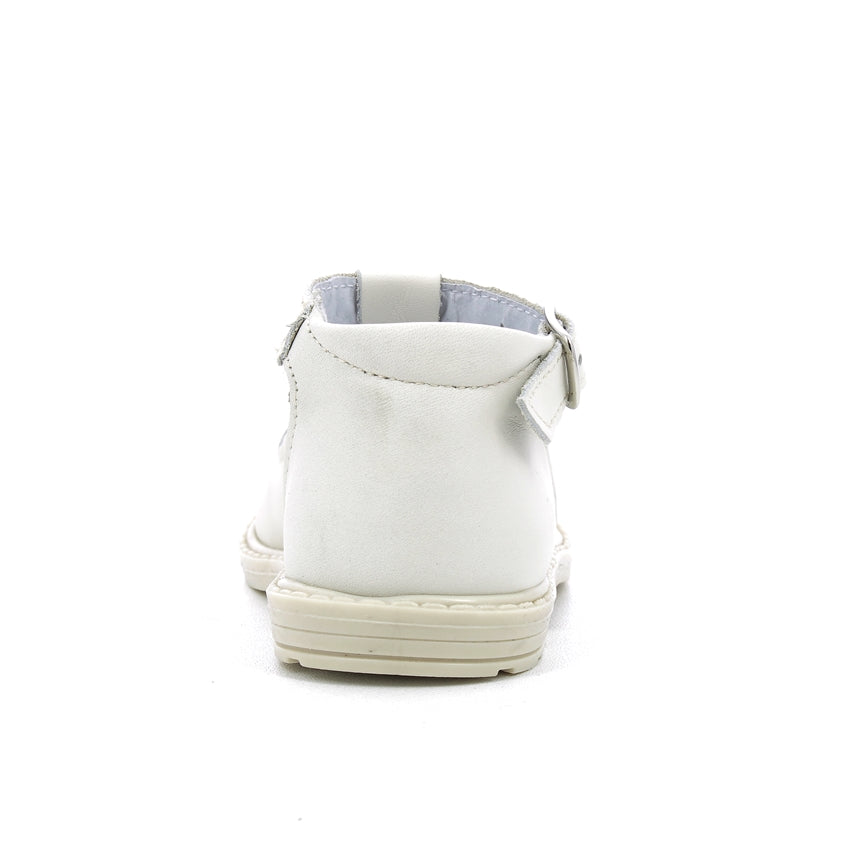 Scarpe con occhielli bambini - Vitello Beige