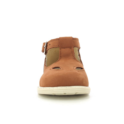 Scarpe con occhielli bambini - Nabuk Cuoio