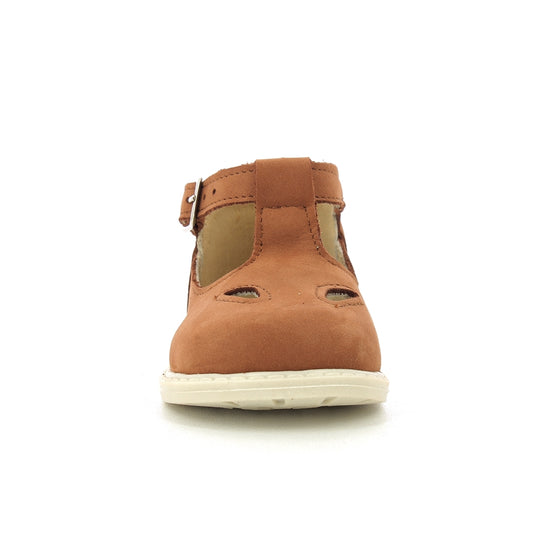 Scarpe con occhielli bambini - Nabuk Cuoio