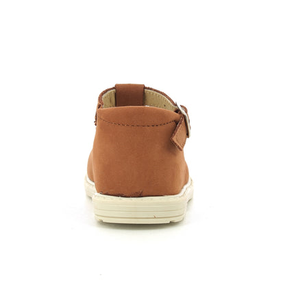 Scarpe con occhielli bambini - Nabuk Cuoio