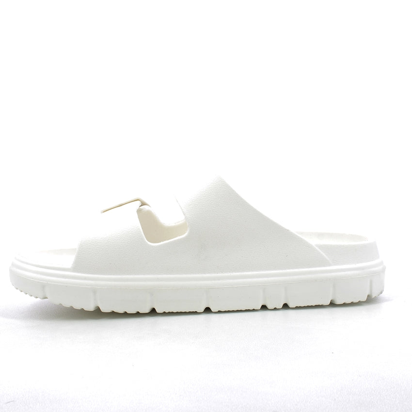 Ciabatta mare uomo - White
