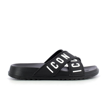 Ciabatta mare uomo - Black
