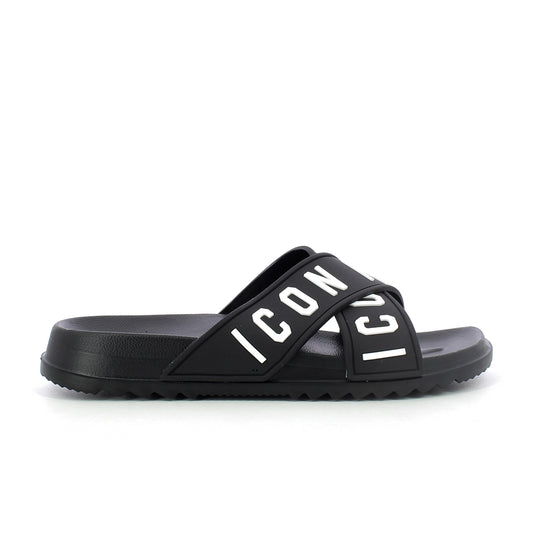 Ciabatta mare uomo - Black