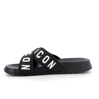 Ciabatta mare uomo - Black