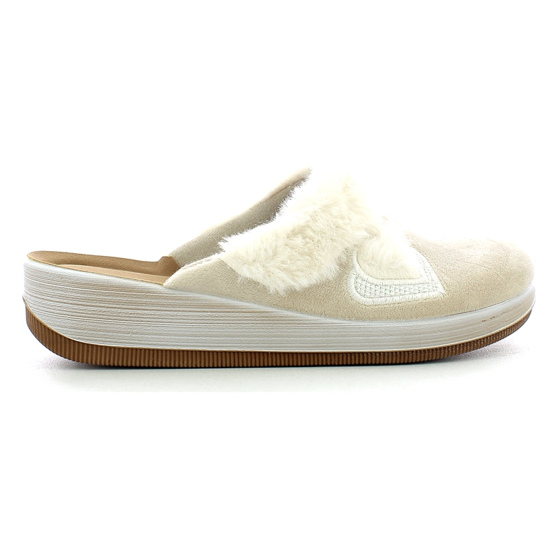 Pantofole donna - Naturale