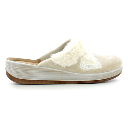 Pantofole donna - Naturale