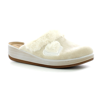 Pantofole donna - Naturale
