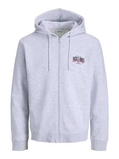 Felpa uomo - White Melange