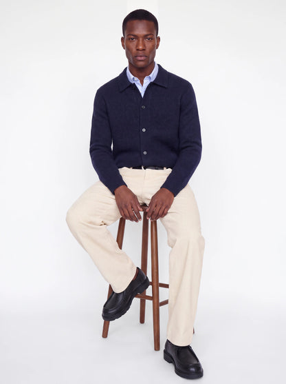 Cardigan a maglia uomo - Night Sky