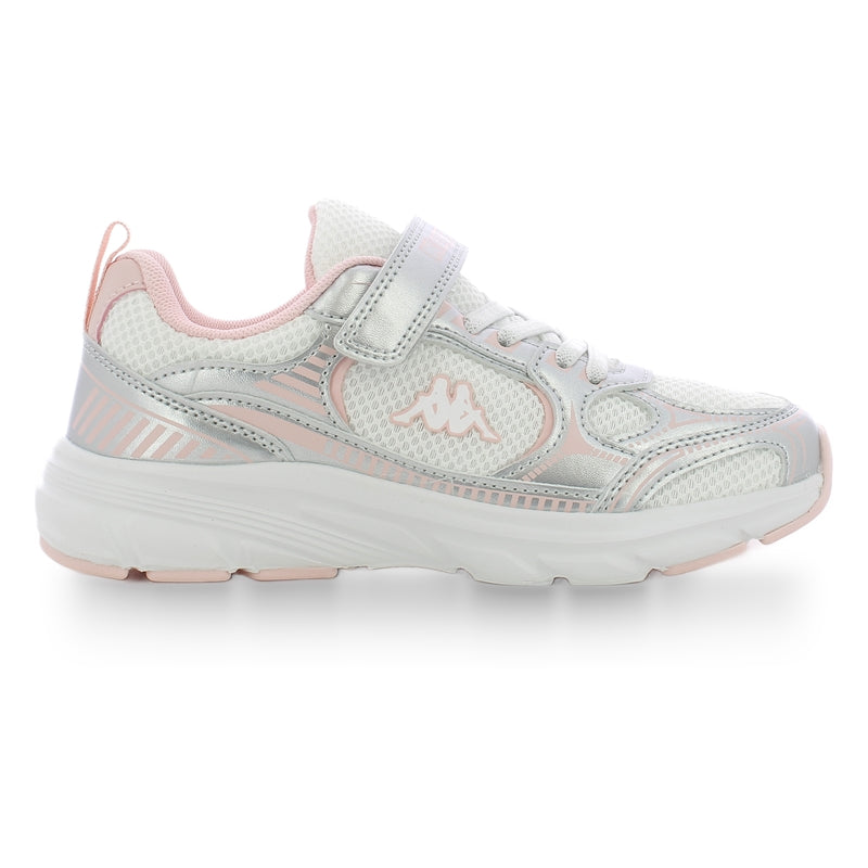 Kappa sneakers bimbi 28-35 - White Silver Pink