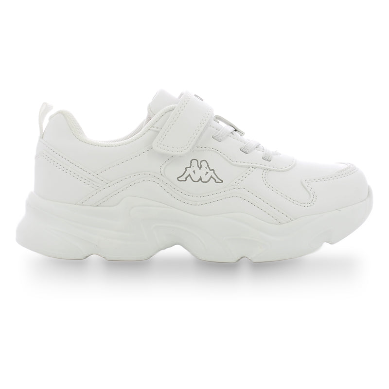 Kappa sneakers bimbi 28-35 - Triple White