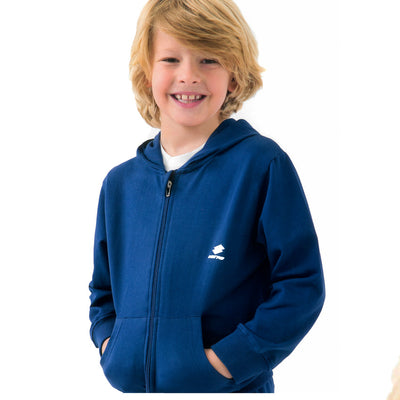 Felpa con zip bambini 4-8A
