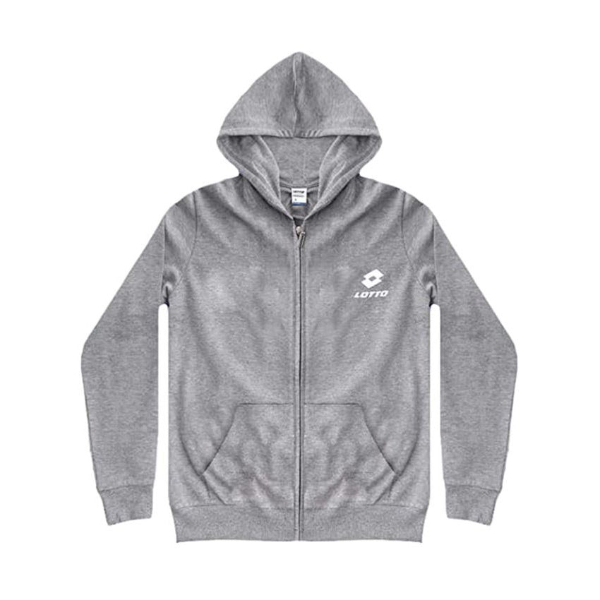 Felpa con zip bambini 4-8A - Grigio