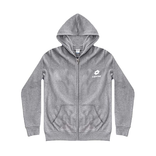 Felpa con zip bambini 4-8A - Grigio