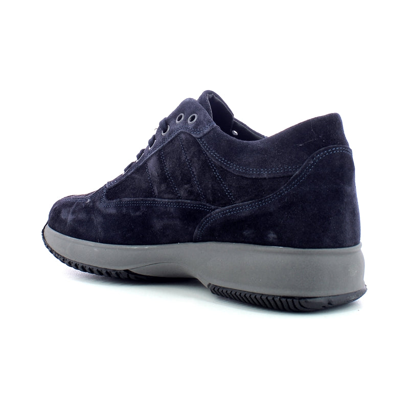 Sneakers uomo made in italy - Camoscio Blu