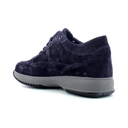Sneakers uomo made in italy - Camoscio Blu