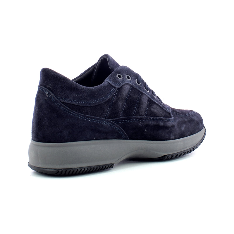 Sneakers uomo made in italy - Camoscio Blu