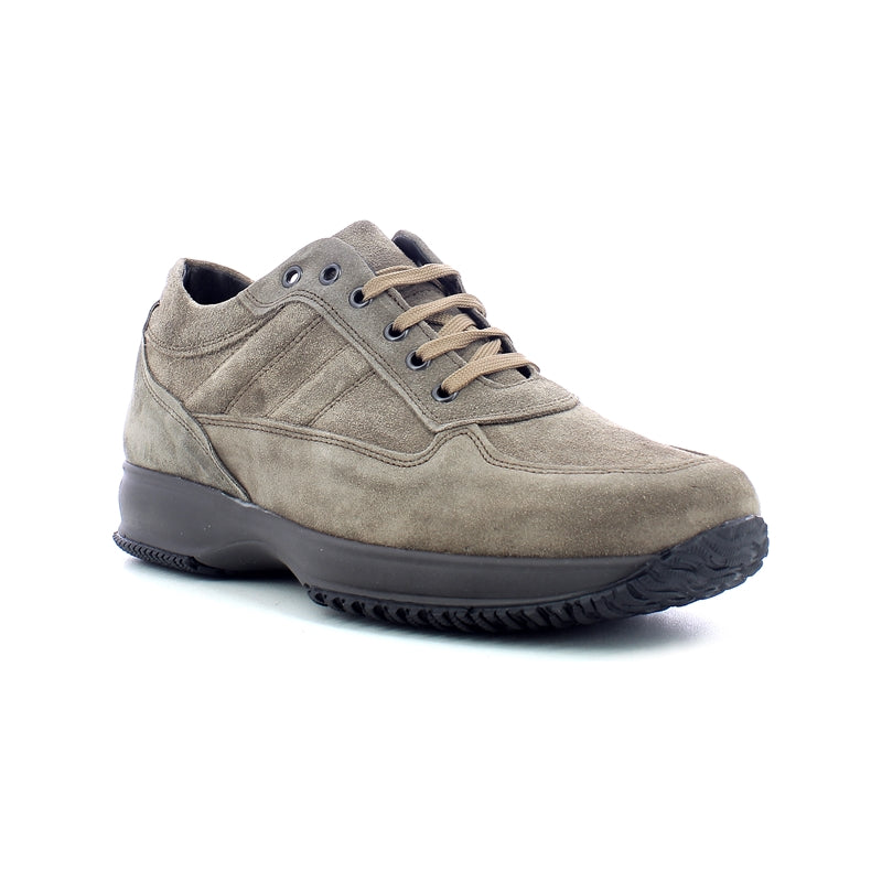 Sneakers uomo made in italy - Camoscio Tortora