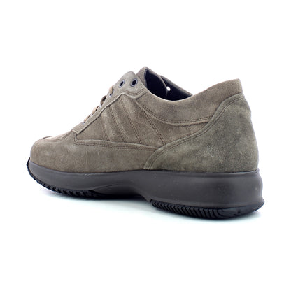 Sneakers uomo made in italy - Camoscio Tortora