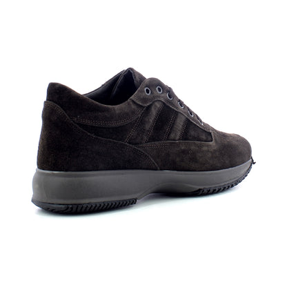 Sneakers uomo made in italy - Camoscio T.moro