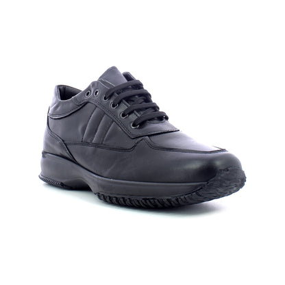 Sneakers uomo made in italy - Pelle Nero