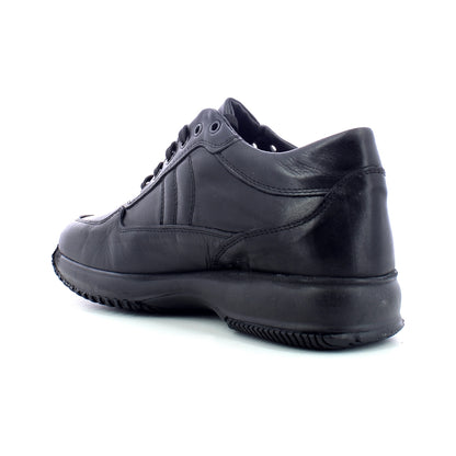 Sneakers uomo made in italy - Pelle Nero