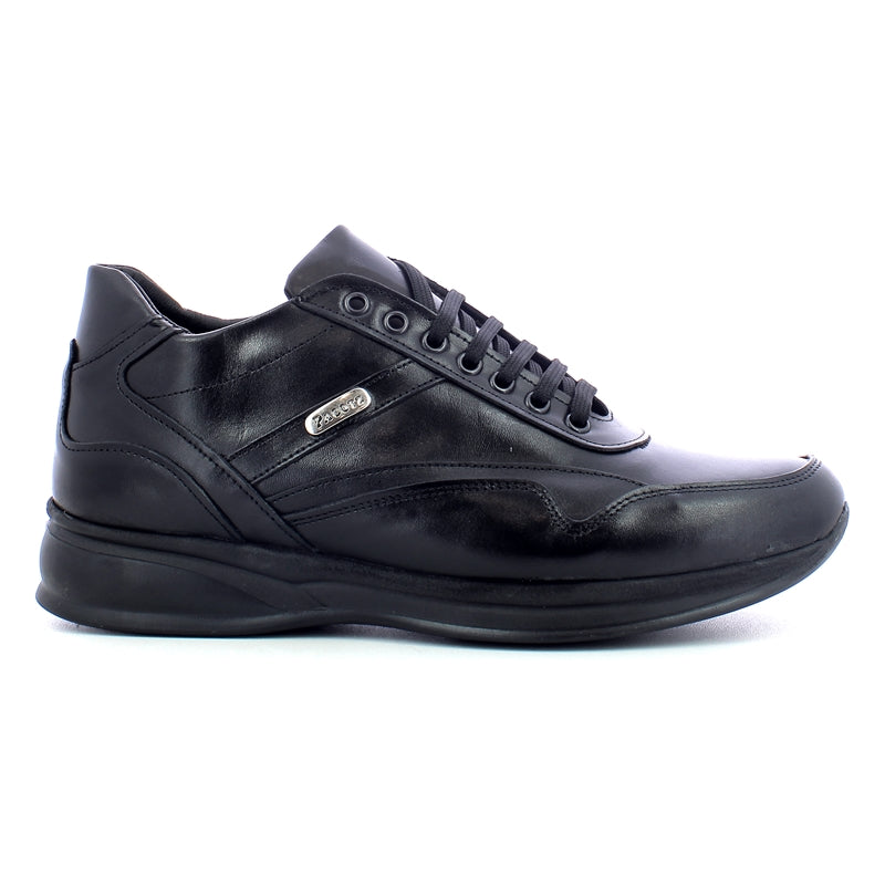 Sneakers uomo made in italy - Pelle Nero