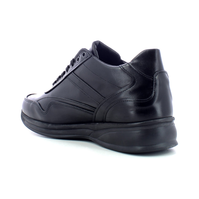 Sneakers uomo made in italy - Pelle Nero