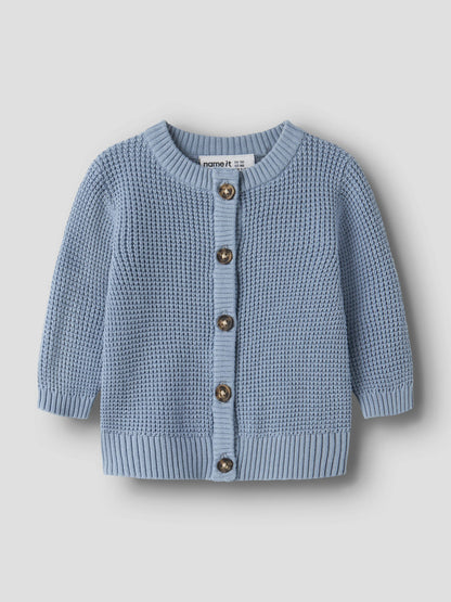 Cardigan bimbi 2-18M - Ashley Blue