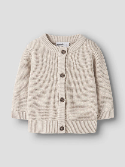 Cardigan bimbi 2-18M - Peyote Melange