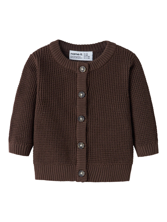 Cardigan bimbi 2-18M - French Roast