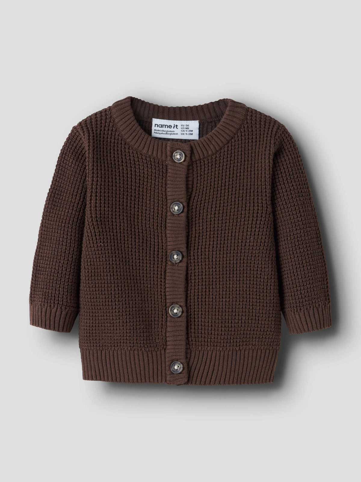 Cardigan bimbi 2-18M - French Roast