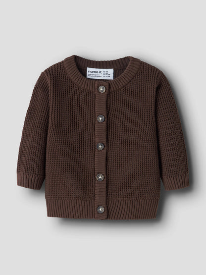 Cardigan bimbi 2-18M - French Roast