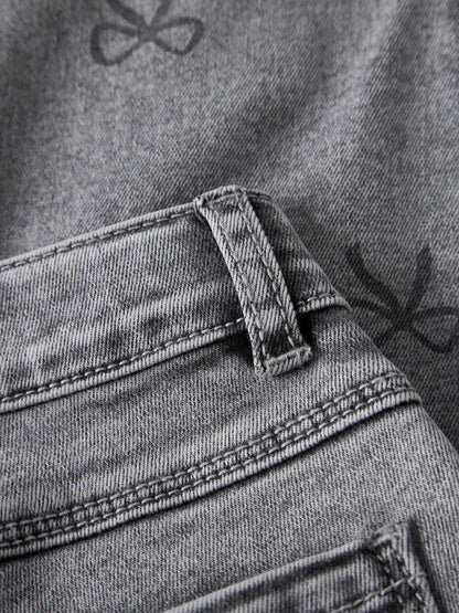 Jeans bimba 2-7A - Light Grey Denim