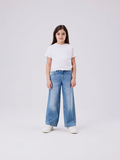 Jeans bimba 2-7A - Medium Blue Denim
