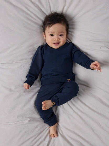 Felpa bimbi 2M-18M - Dark Sapphire