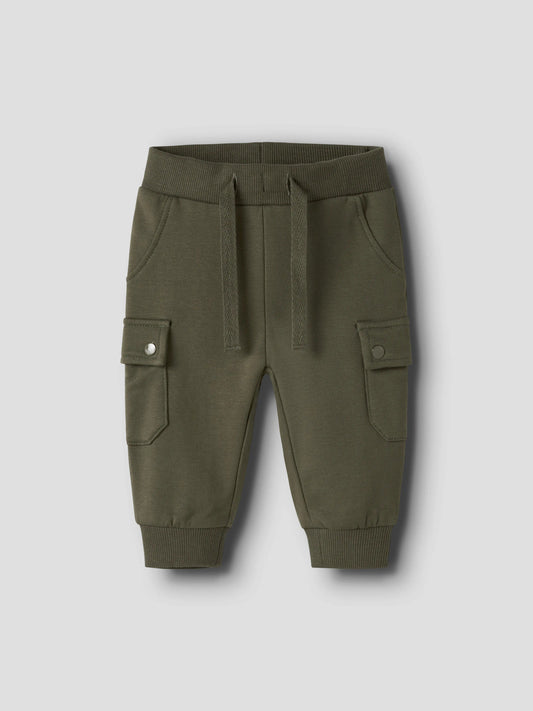 Pantalone bimbo 2-18M - Olive Night