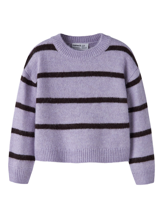 Pullover bimba 2-8A - Heirloom Lilac