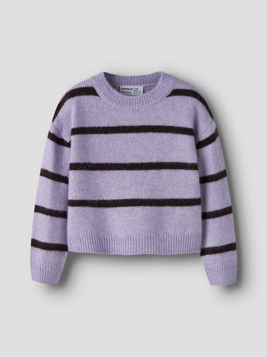 Pullover bimba 2-8A - Heirloom Lilac