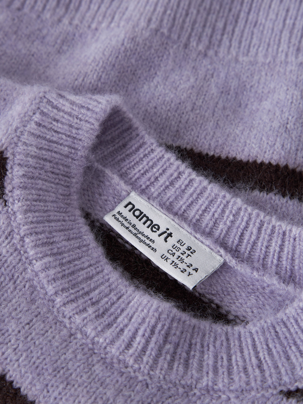 Pullover bimba 2-8A - Heirloom Lilac