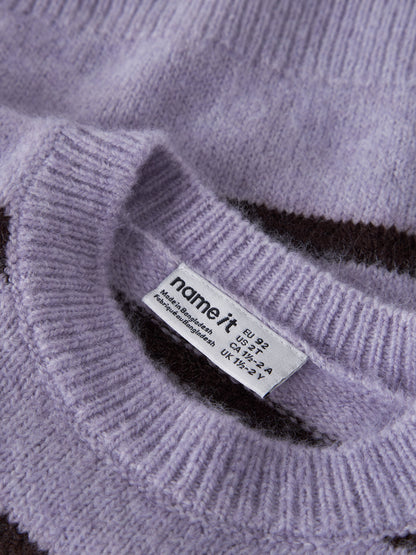 Pullover bimba 2-8A - Heirloom Lilac