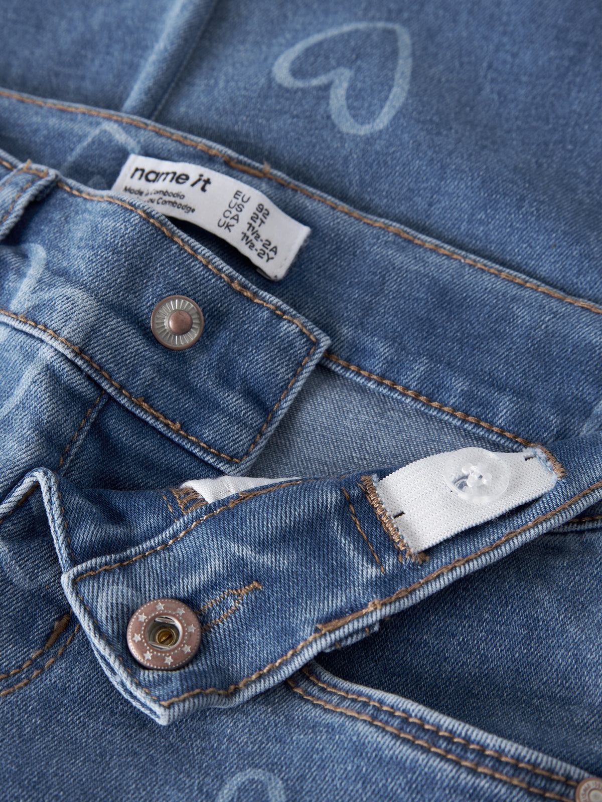 Jeans bimba 2-7A - Medium Blue Denim