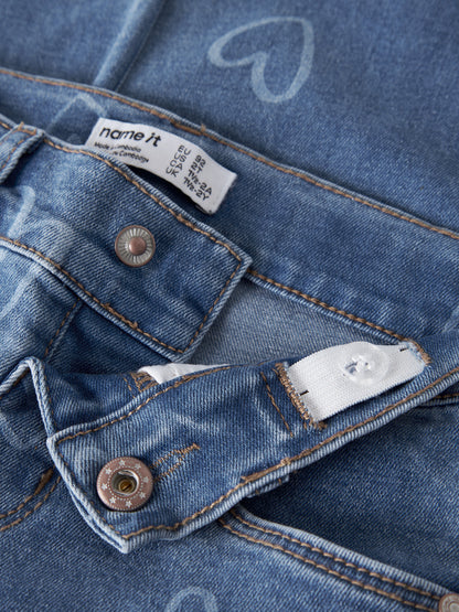 Jeans bimba 2-7A - Medium Blue Denim