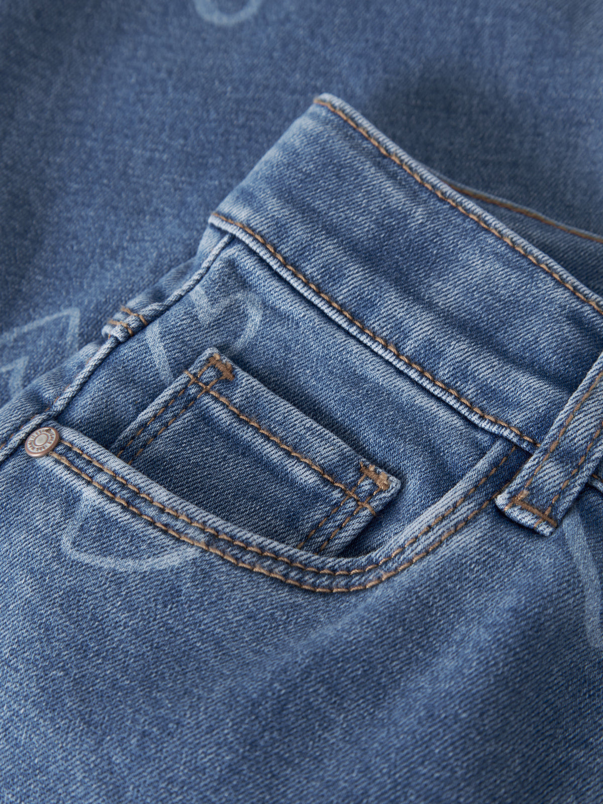 Jeans bimba 2-7A - Medium Blue Denim