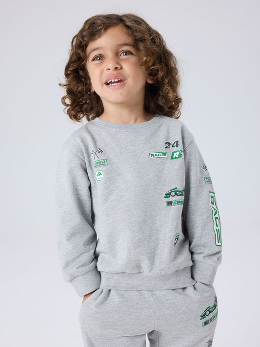 Felpa bimbo 2-8A - Grey Melange