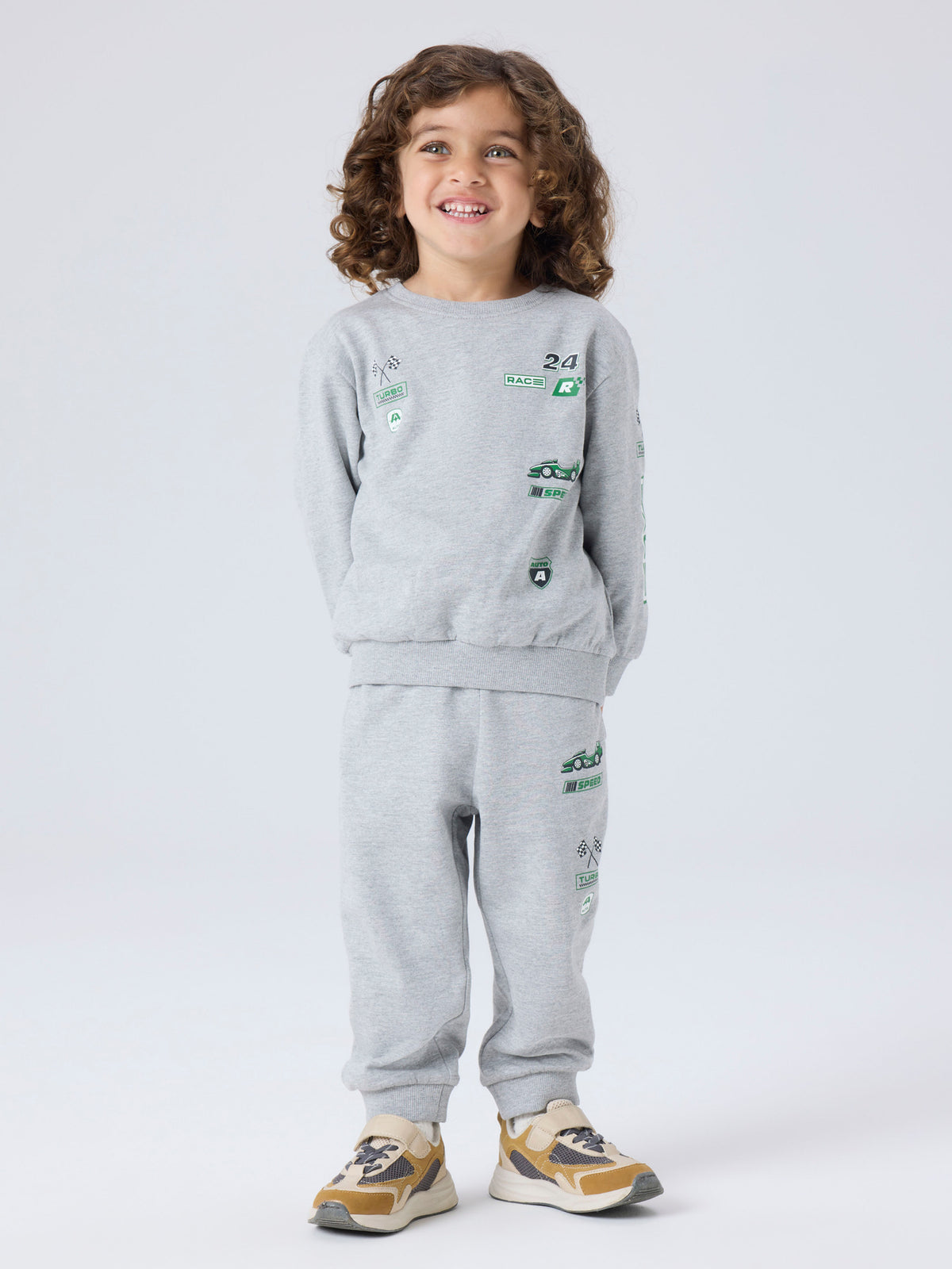 Felpa bimbo 2-8A - Grey Melange