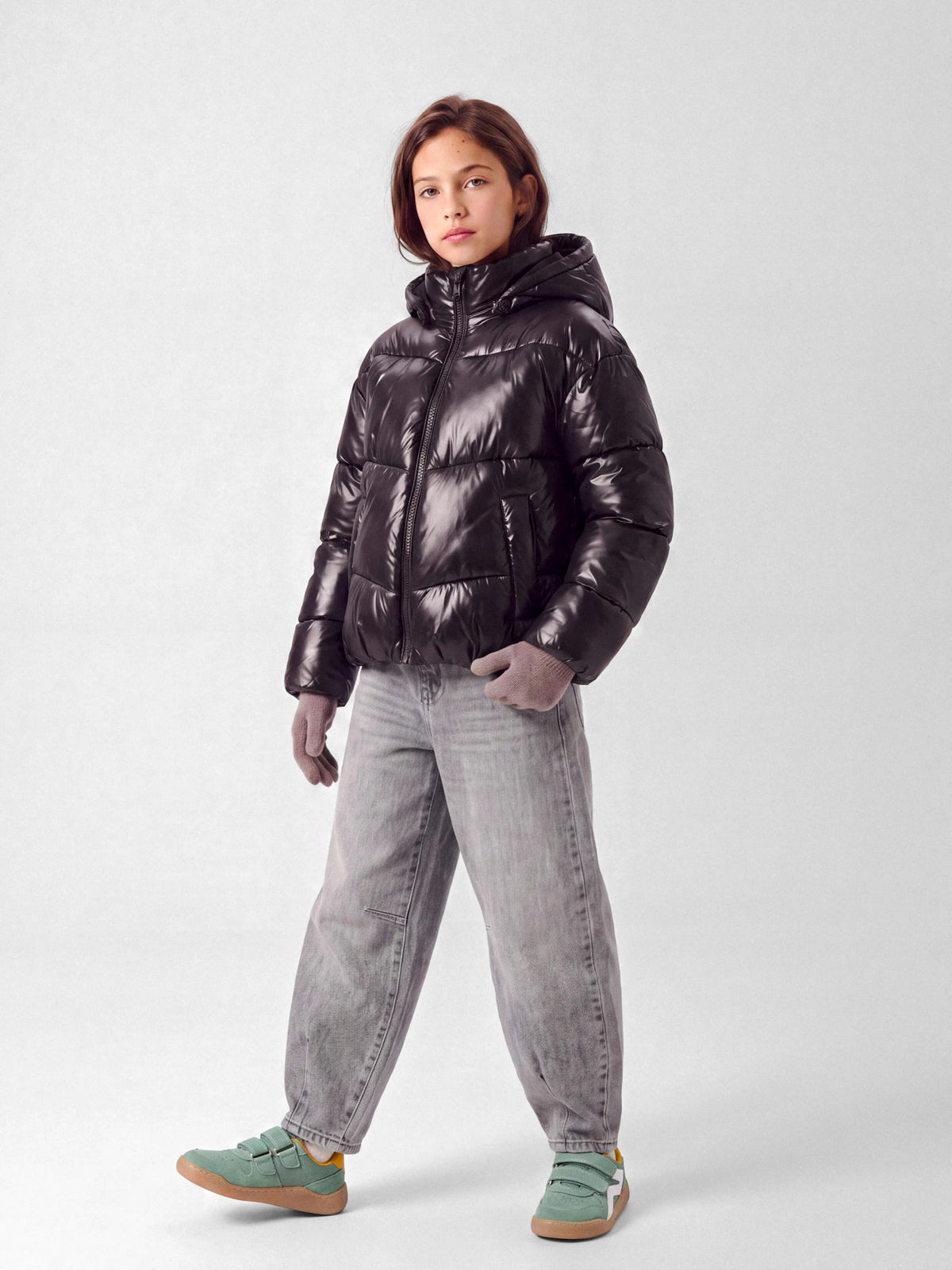 Giubbotto ragazza 8-14A - Black