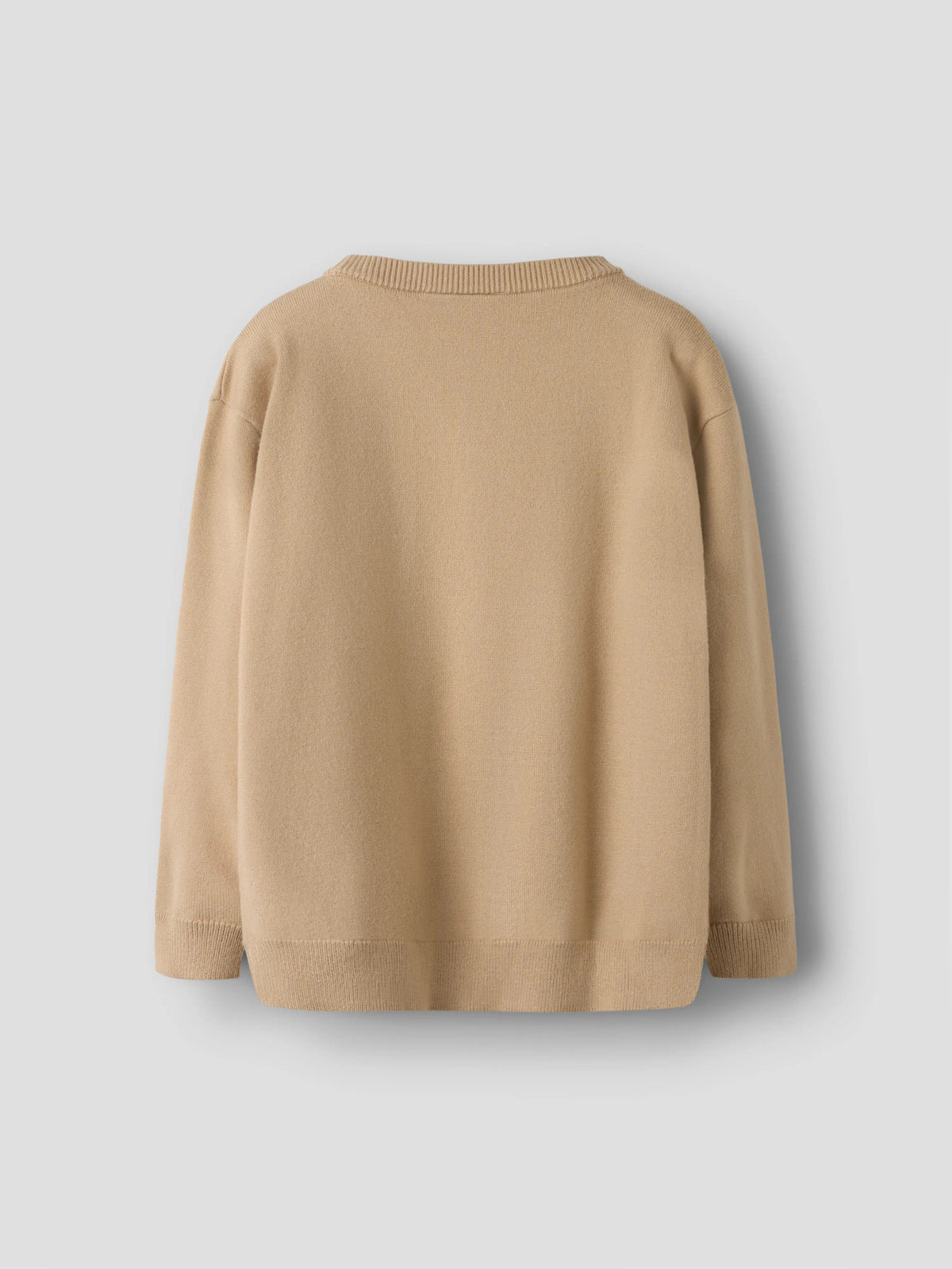 Cardigan in maglia bimbo 2-8A - Sesame